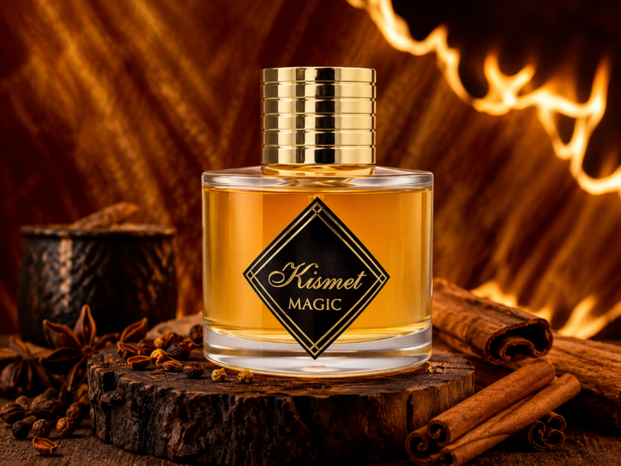 Frasco do perfume Maison Alhambra Kismet Magic