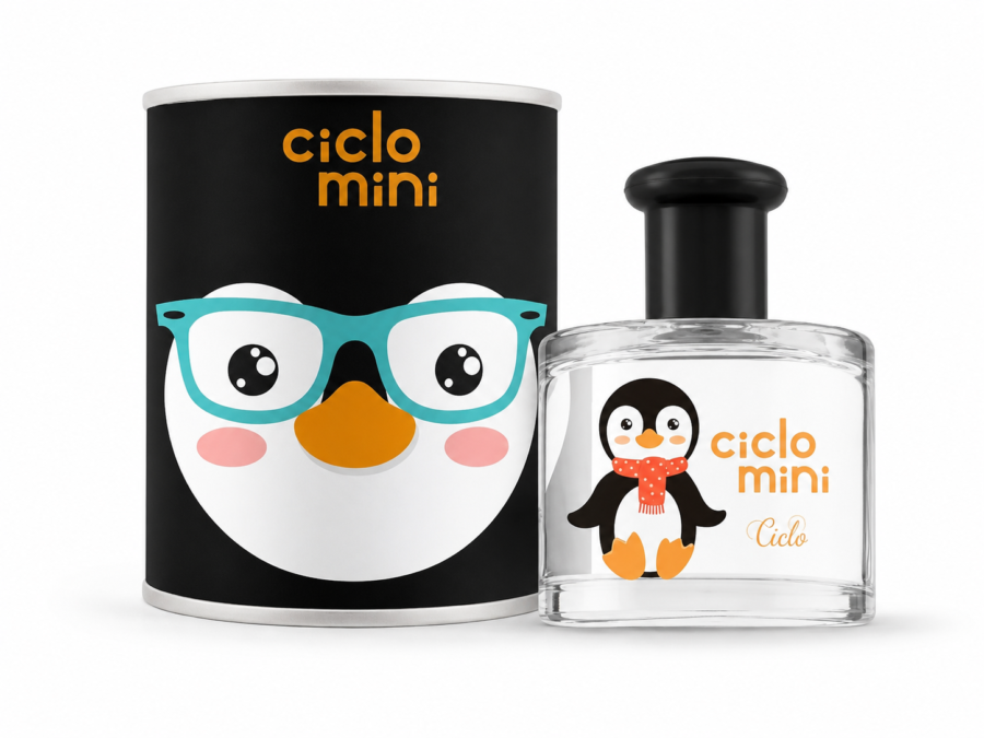Frasco do perfume Ciclo Mini Pinguxo 100 ml